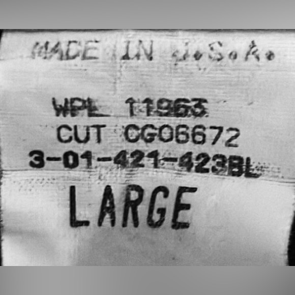 Vintage Roper Border all cotton Western button down shirt in Black Color Size L - Picture 7 of 8